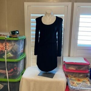 Soma Classic Black Long Sleeve Dress